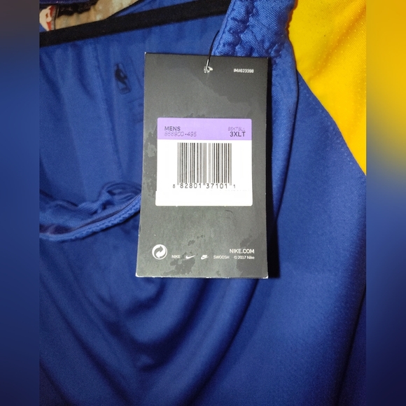Nike Dri-Fit Golden State Warriors NBA Basketball Shorts Men's - Picture 7 of 7